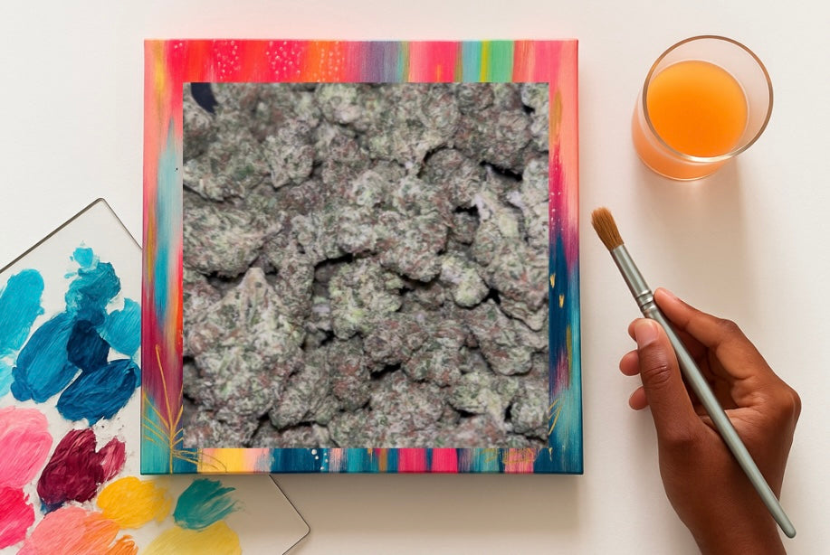 Candy Gas Painting